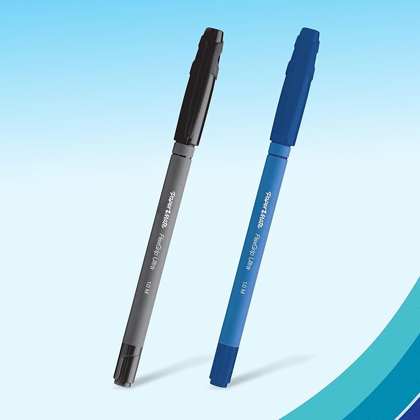 Thumbnail 4 de Paper Mate Flexgrip Ultra Bolígrafo Azul, Caja de 12 🖊