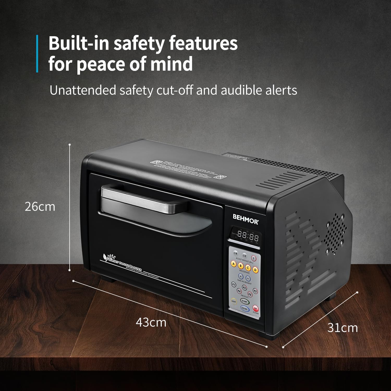 Thumbnail 5 de Behmor 2020SR Plus Coffee Roaster