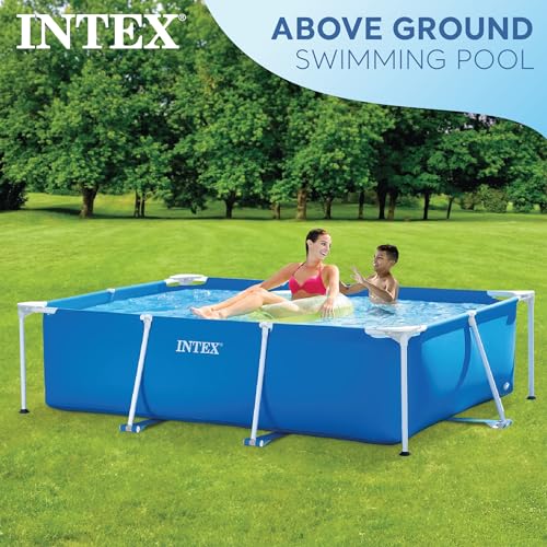 Detalle de Intex 28270NP Small Frame: Piscina Desmontable Rectangular de 220 x 150 x 60 cm