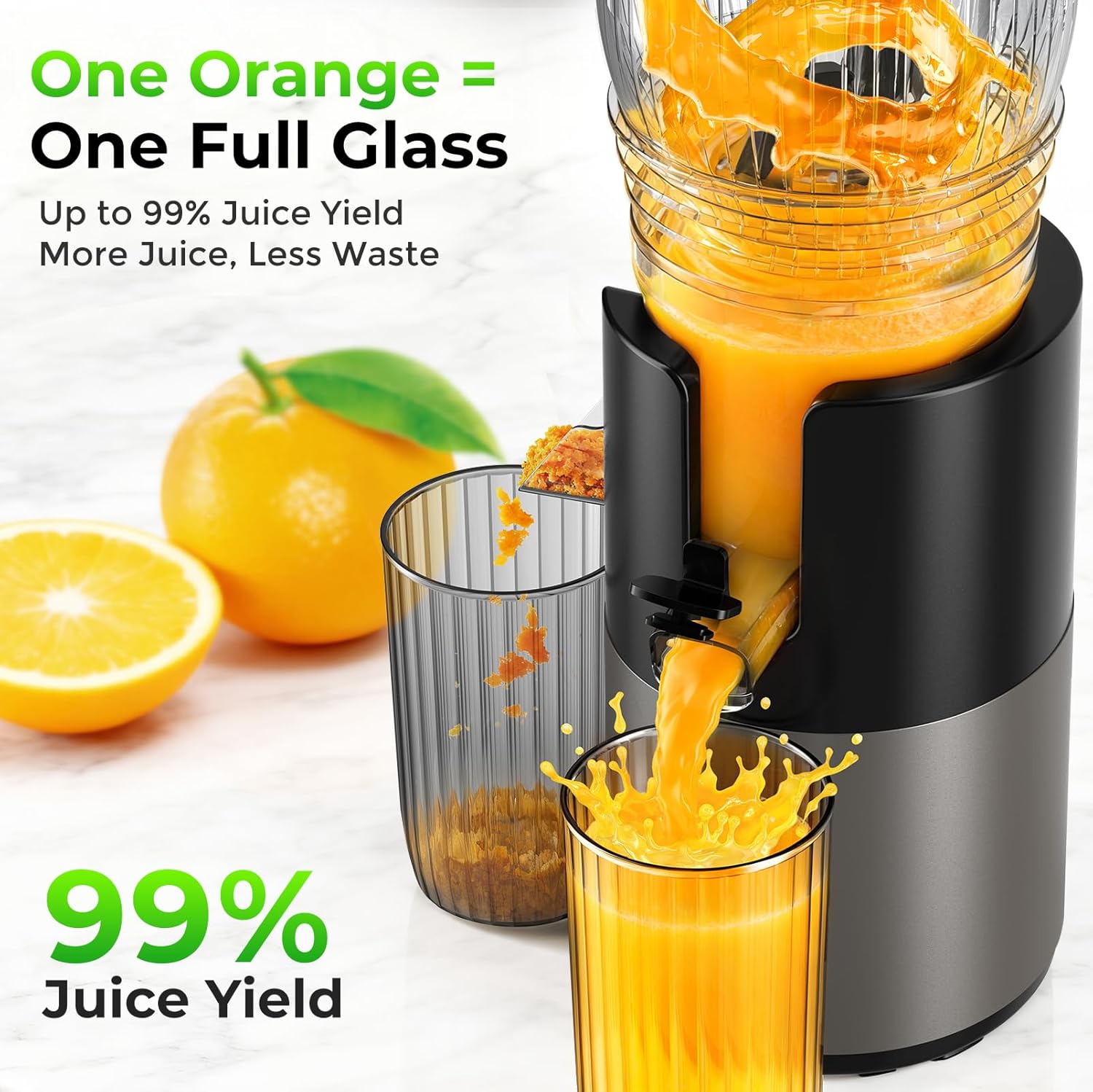 Detalle 2 de Godspeeds Juicer 5.8" Feed Chute 🥤