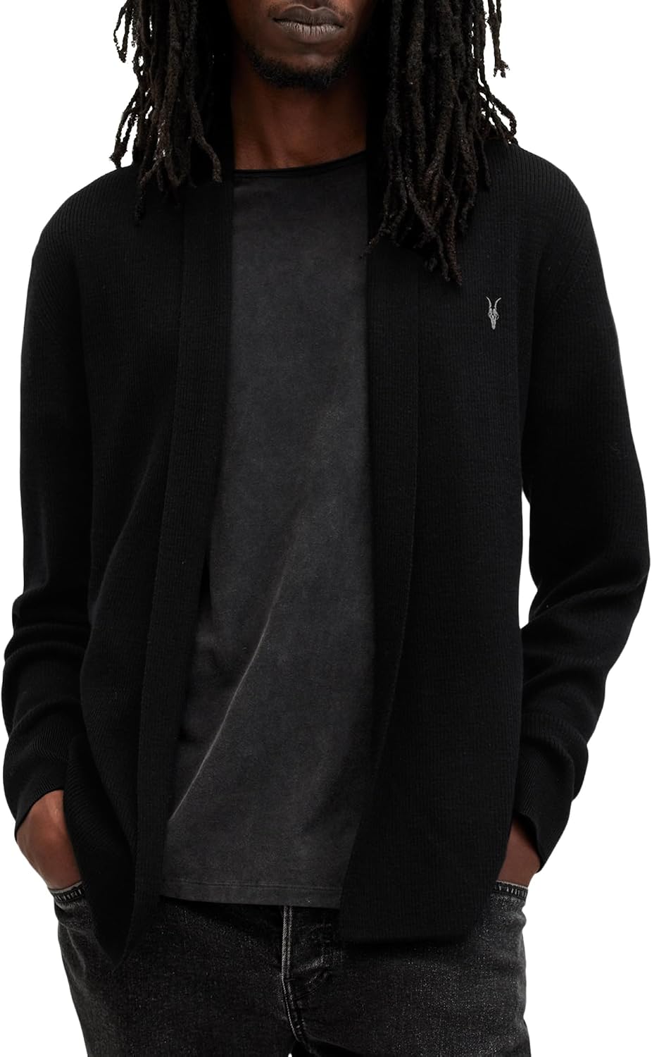 Thumbnail 5 de AllSaints Mode Merino Open Cardigan
