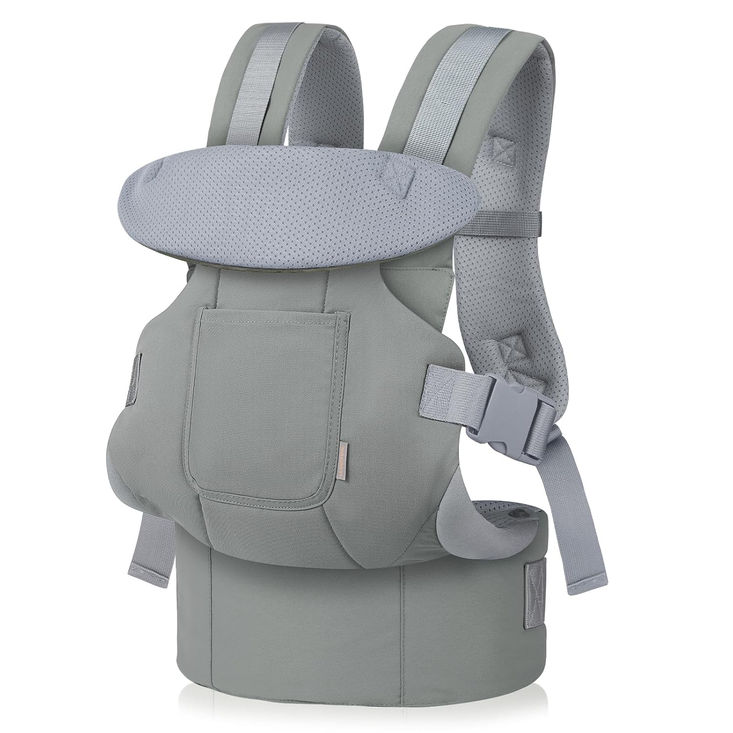 Detalle de GAGAKU Babytrage 4‑in‑1 für 4–36 Monate (4 Tragepositionen) mit 3D‑Mesh, hellgrün