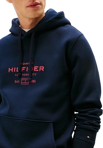 Thumbnail 3 de Tommy Hilfiger Sudadera Oval Graphic Azul XXL