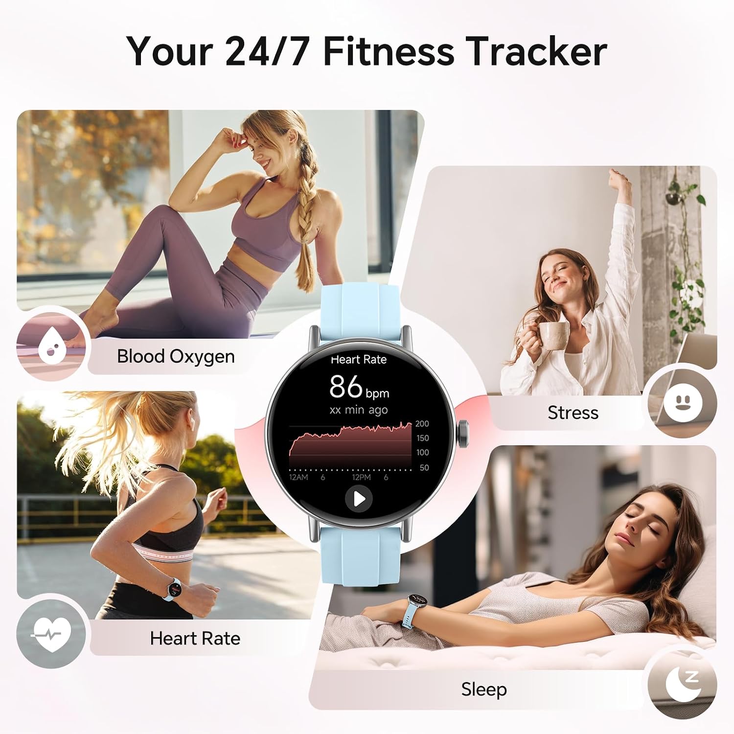 Detalle de Smart watch for iPhone 1.27" HD