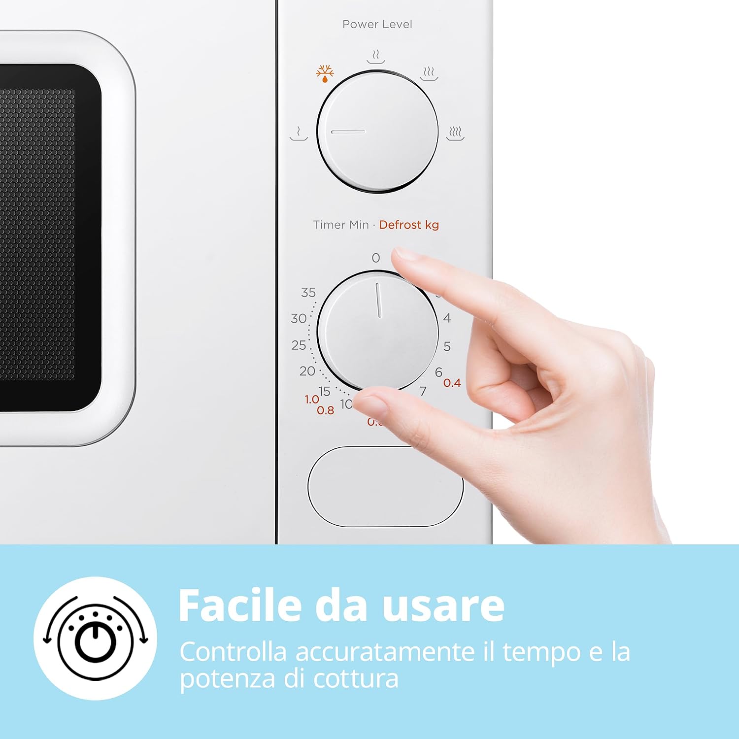 Thumbnail 3 de COMFEE CM-M202CC(WH) Microonde 20L