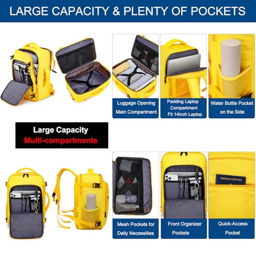 Thumbnail 2 de ENZOSUM Mochila de Cabina 40x20x25 cm (20 L) para Ryanair – Versátil y práctica para viajes cortos