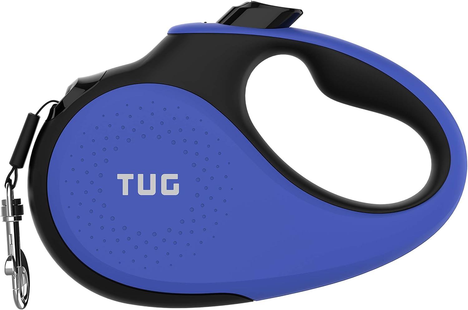 Thumbnail 6 de TUG 360° Tangle-Free Retractable Dog Leash (Medium, White) — 16 ft Nylon Tape with One-Handed Brake, Pause & Lock