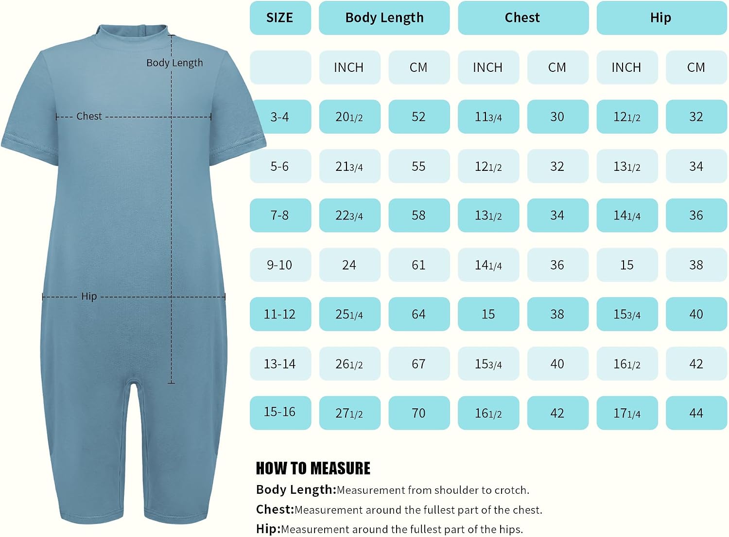 Detalle 2 de EEOST Adaptive Anti-Strip Suit for Kids with Covered Back Zipper