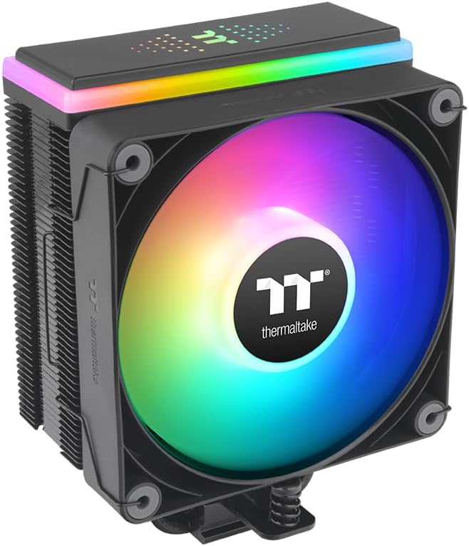 Detalle de Thermaltake ASTRIA 200 ARGB CPU-Kühler (Tower-Luftkühler, 120 mm PWM) für Intel LGA1851/1700 & AMD AM5/AM4