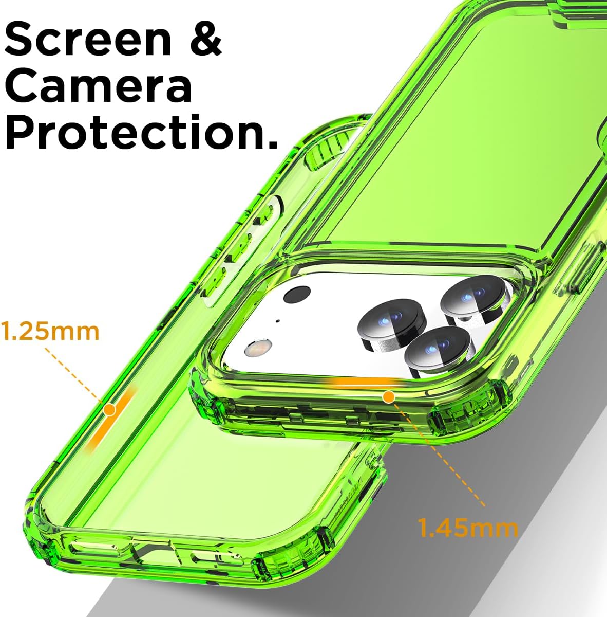 Detalle de AICase iPhone 17 Pro Case, Clear