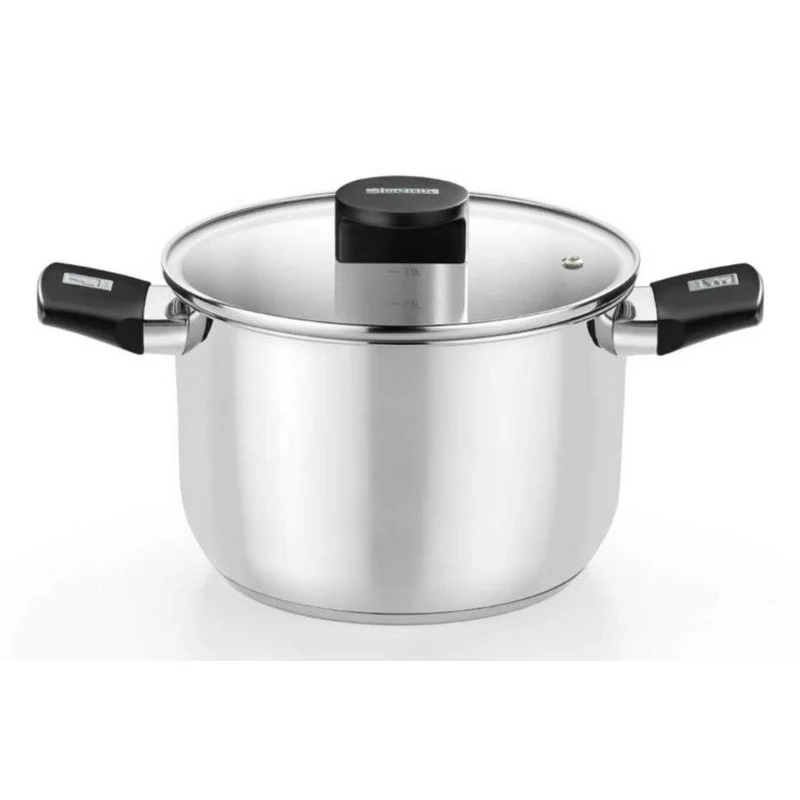 Detalle de Monix M240226 Olla acero inox 8 L 26 cm