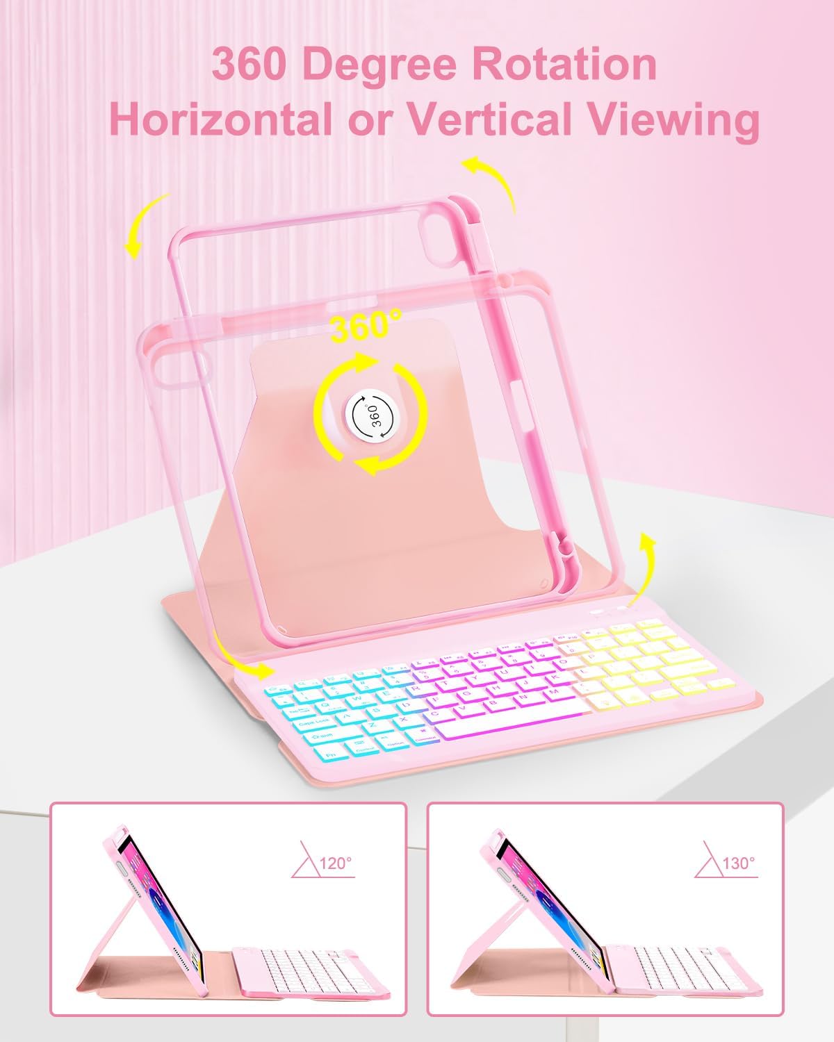 Detalle 2 de EAMPANG iPad keyboard case 11th Generation
