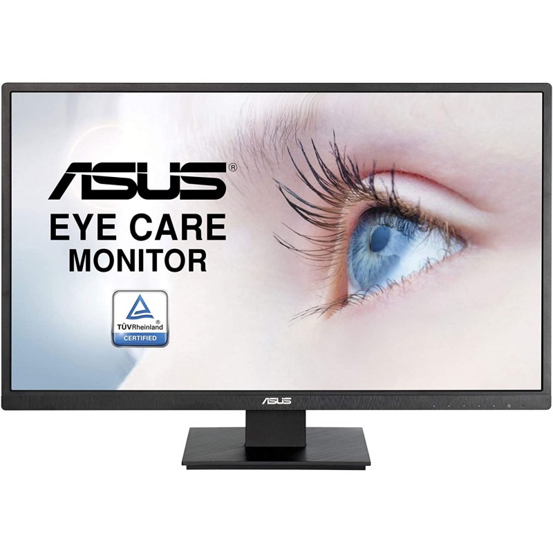 Detalle de ASUS VA279HAE 27" LED FullHD: versatilidad y cuidado ocular para días largos frente al monitor
