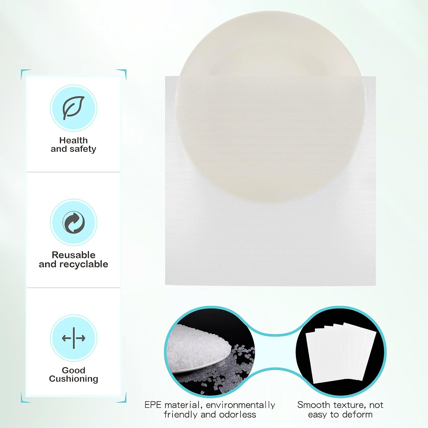 Thumbnail 2 de UEIVEDOS DOS001 Foam Packing Set, 4 Pouch Sizes, Sheets and Fragile Stickers