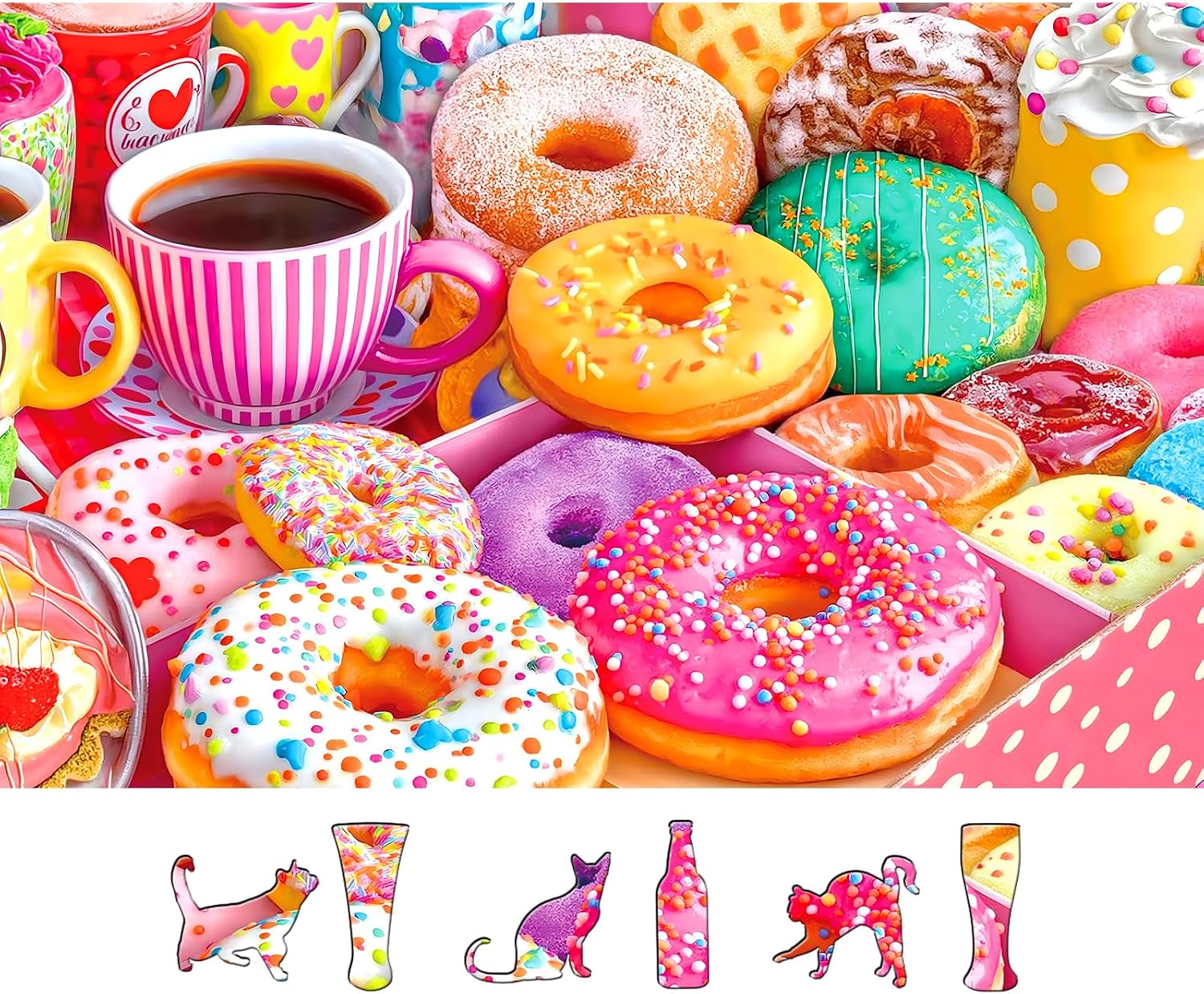 Thumbnail 6 de Colorful Owls 500 Puzzle for Adults 🧩