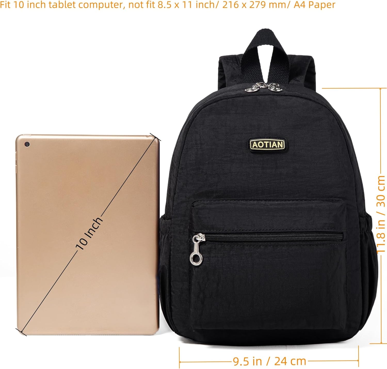 Thumbnail 4 de AOTIAN Women's Mini Backpack: Lightweight 7 Litre City Daypack