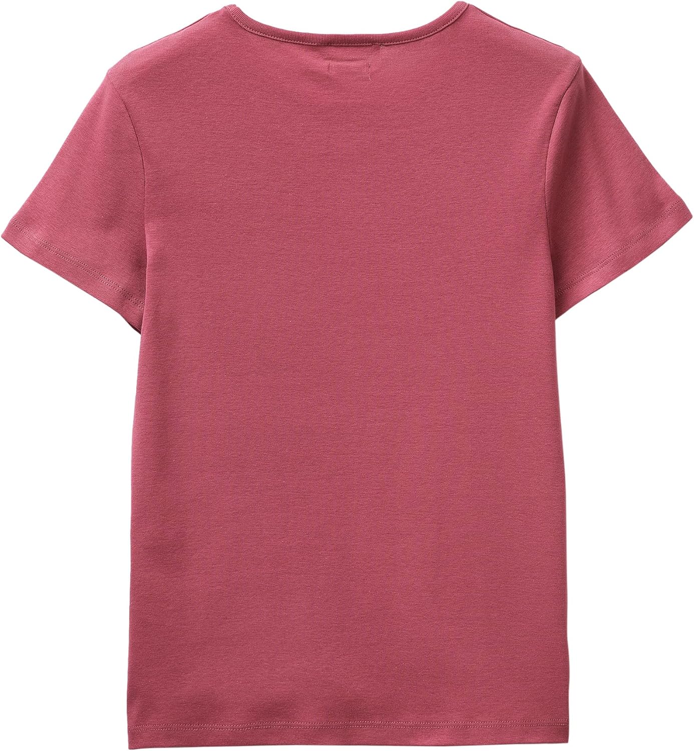 Detalle 2 de United Colors of Benetton T-Shirt Donna – T-Shirt in costina, slim fit, girocollo e maniche corte in 100% cotone