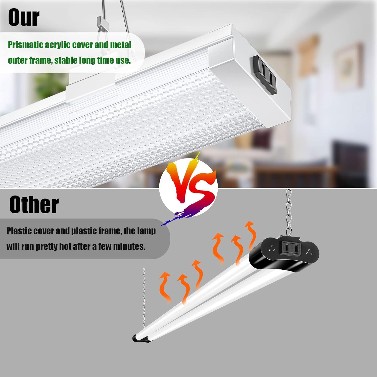 Detalle 2 de FaithSail LED shop lights 4 ft