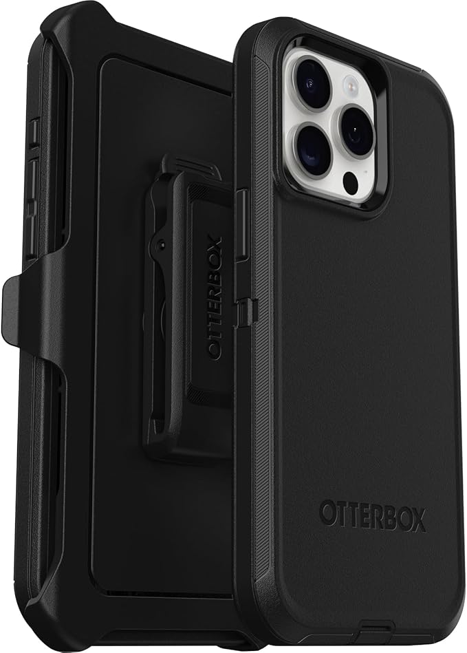 Detalle de Otterbox Defender para iPhone 15 Pro MAX 📱 - Resistente y Seguro