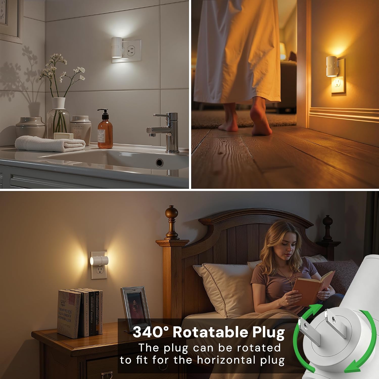 Detalle 1 de L LOHAS Motion Sensor Night Light, Mini