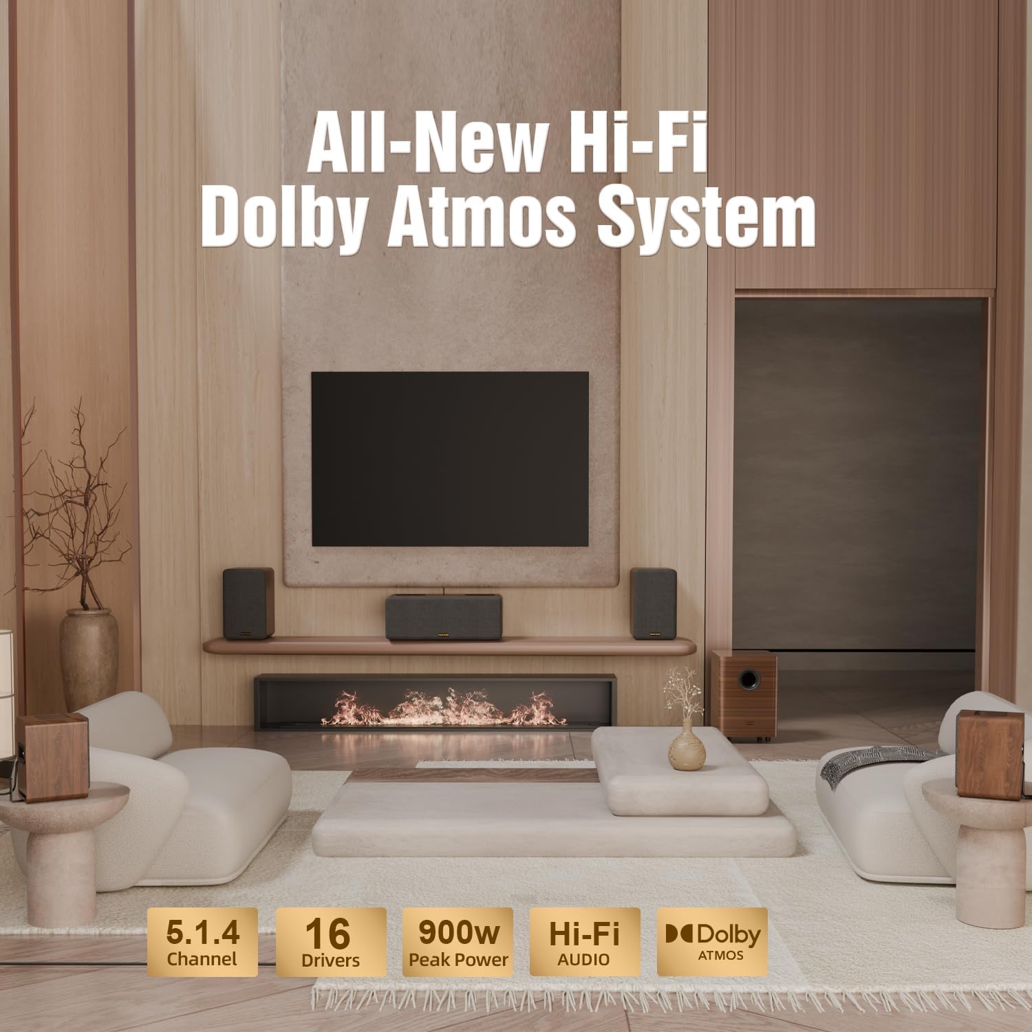 Detalle de Flagship True 5.1.4ch Dolby Atmos 900W system