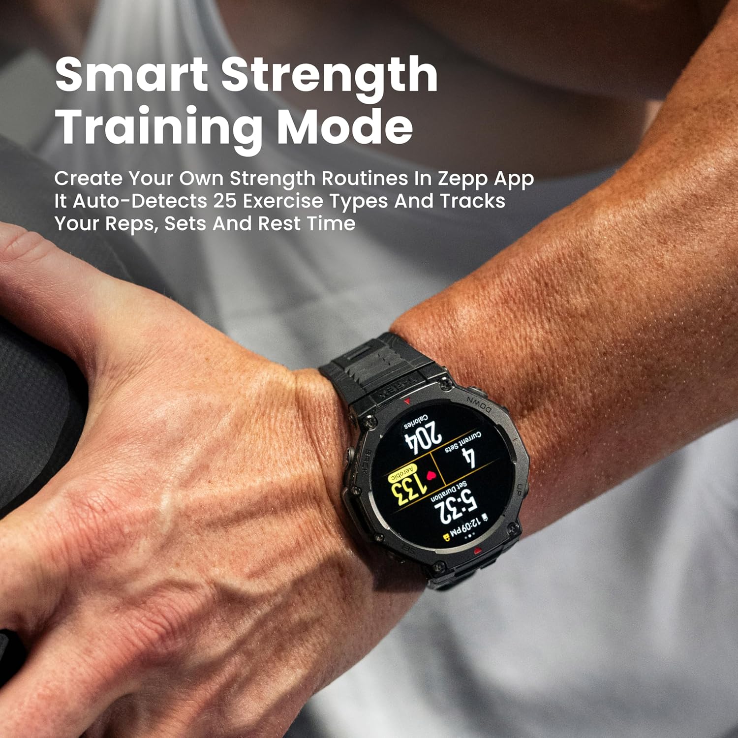 Detalle 2 de Amazfit T-Rex 3 Rugged Smart Watch 48mm