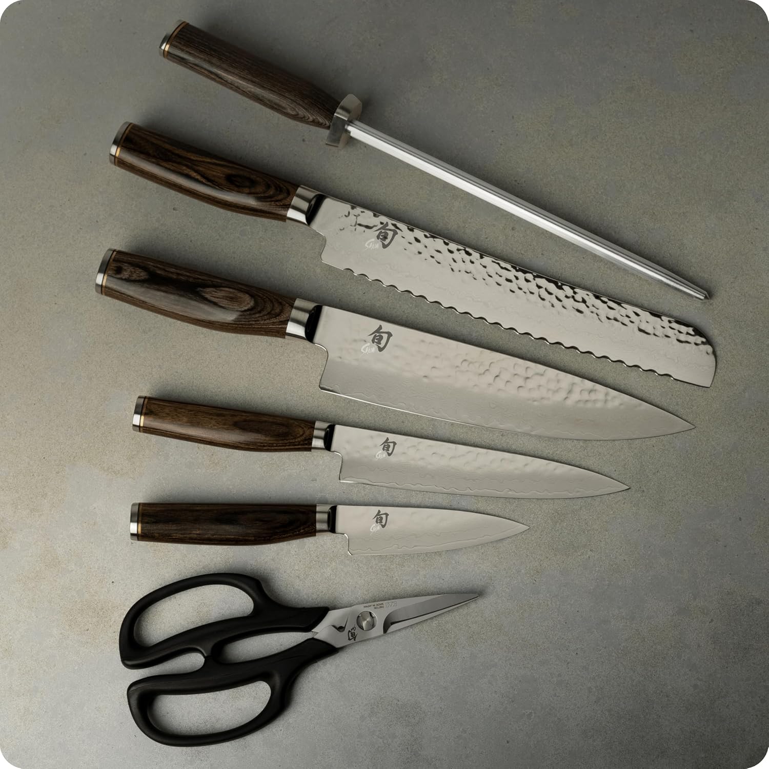 Detalle de Shun 7-Piece Kitchen Knife Set