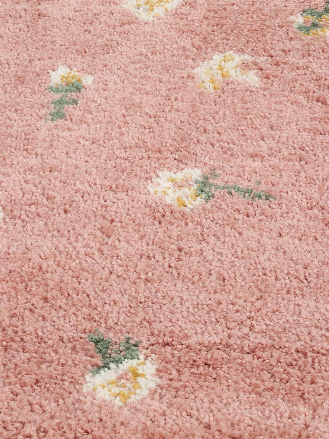 Thumbnail 4 de RugVista Linnea Kids Rug, Ø 150 cm Round Pink Medium-Pile Rug