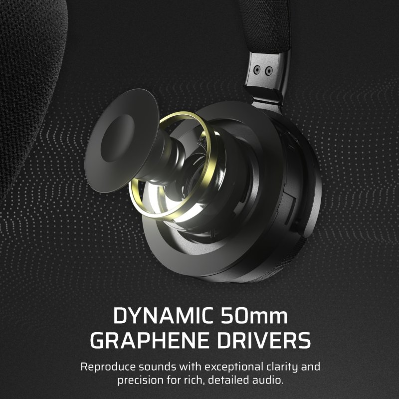 Detalle 2 de Corsair VIRTUOSO MAX Carbon auriculares gaming inalámbricos