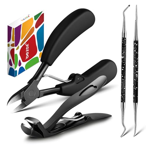 Detalle de BEZOX Nail Clippers for Thick and Ingrown Nails with Stainless Steel Blades