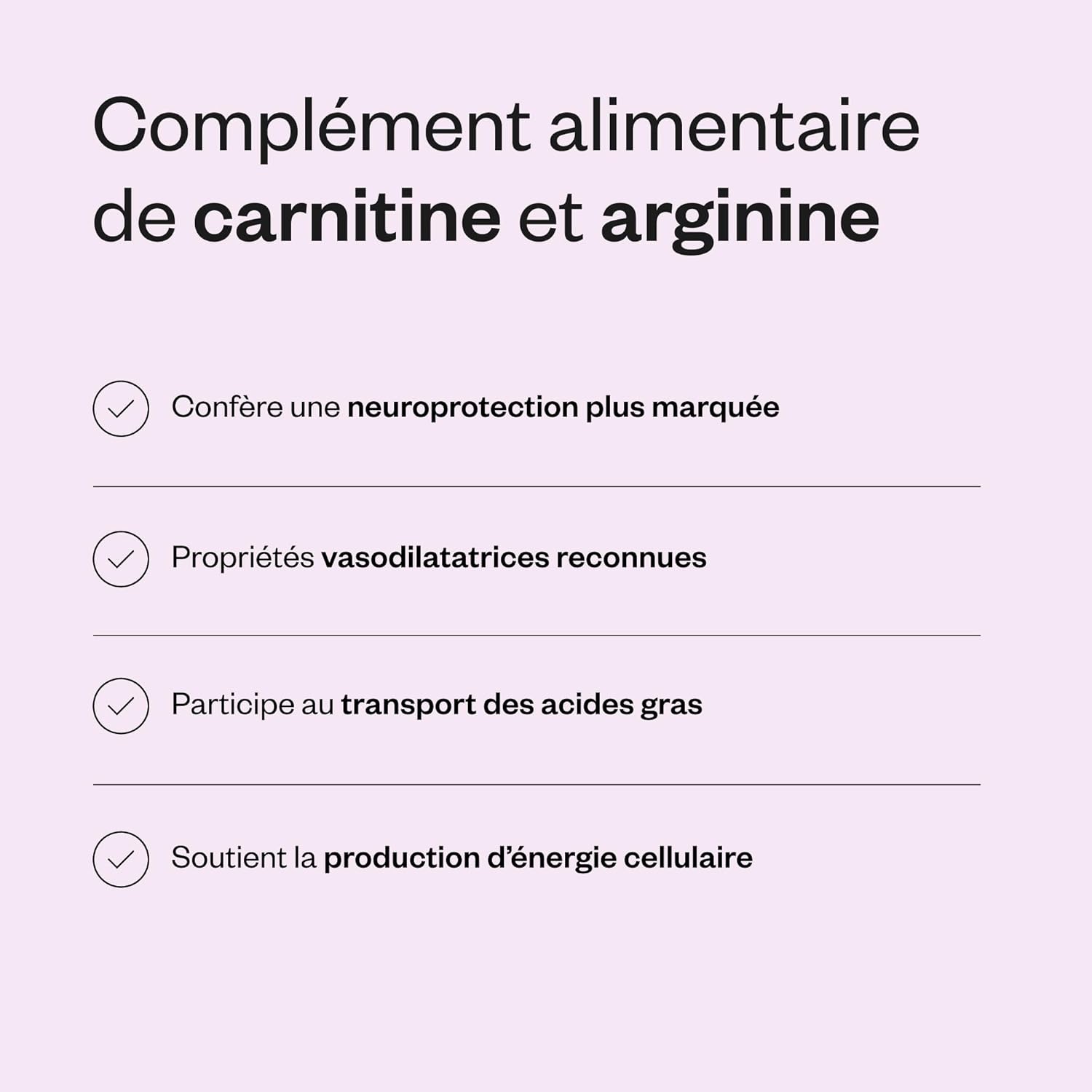 Thumbnail 3 de Acetyl L Carnitine Arginate par Supersmart — Énergie cellulaire, neuroprotection et combustion des graisses (Vegan)