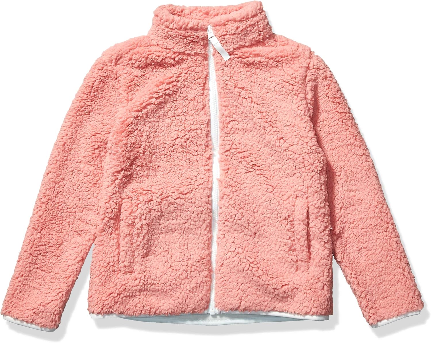 Thumbnail 5 de Amazon Essentials Mädchen Sherpa-Fleecejacke mit durchgehendem Reißverschluss