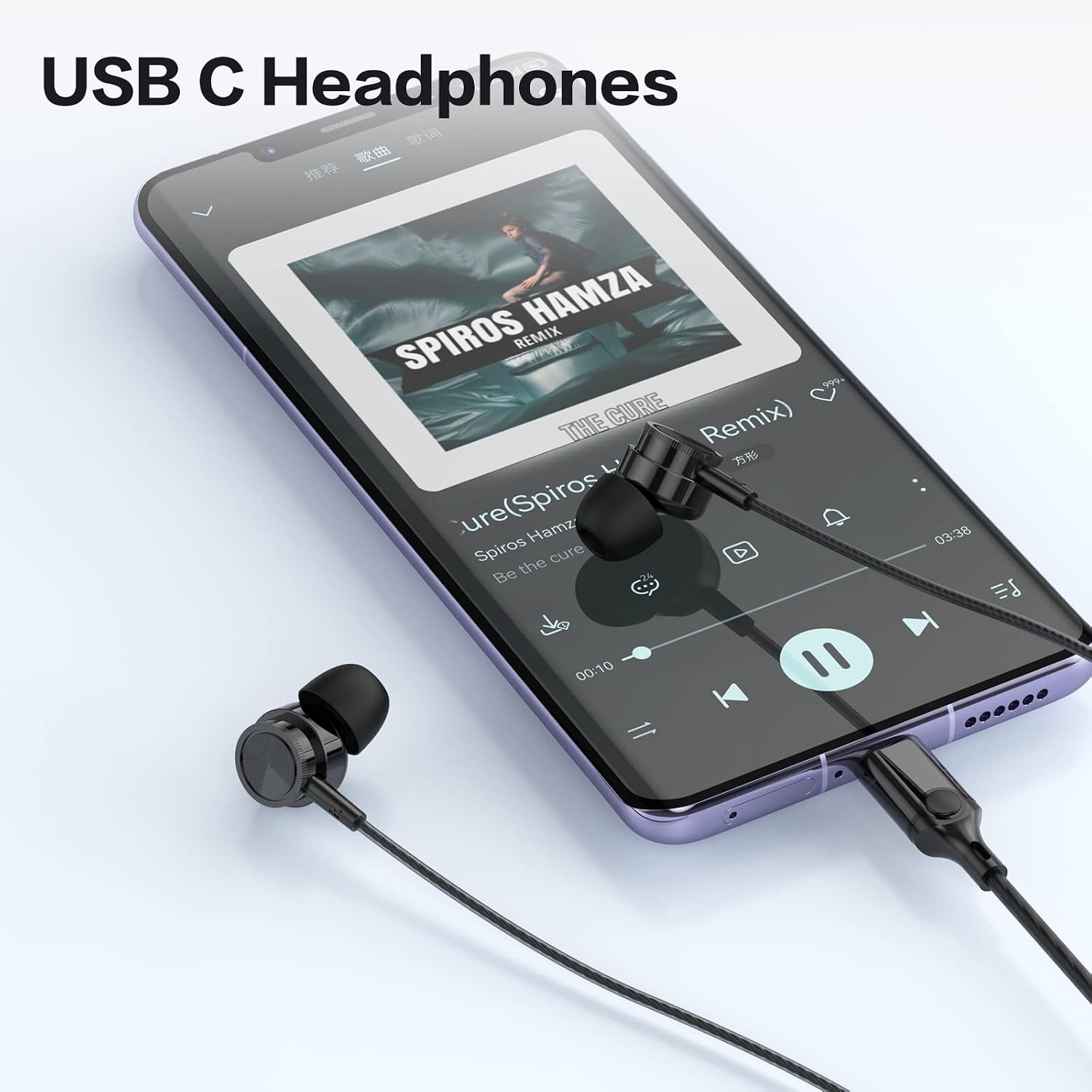 Thumbnail 5 de USB C Kopfhörer In‑Ear mit Mikrofon
