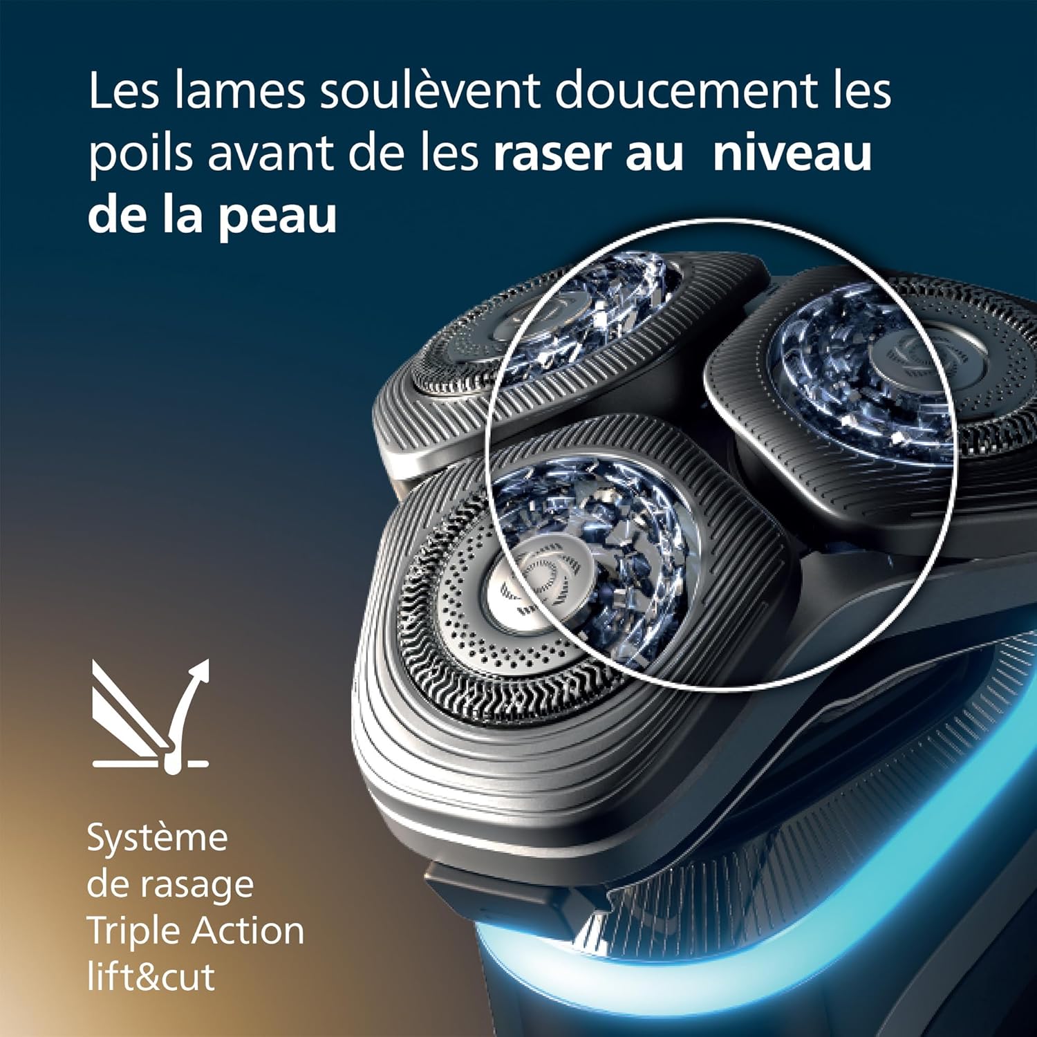 Thumbnail 3 de Philips Rasoir i9000 Prestige XP9205/30 — rasoir électrique sec et humide avec SkinIQ et système Lift & Cut