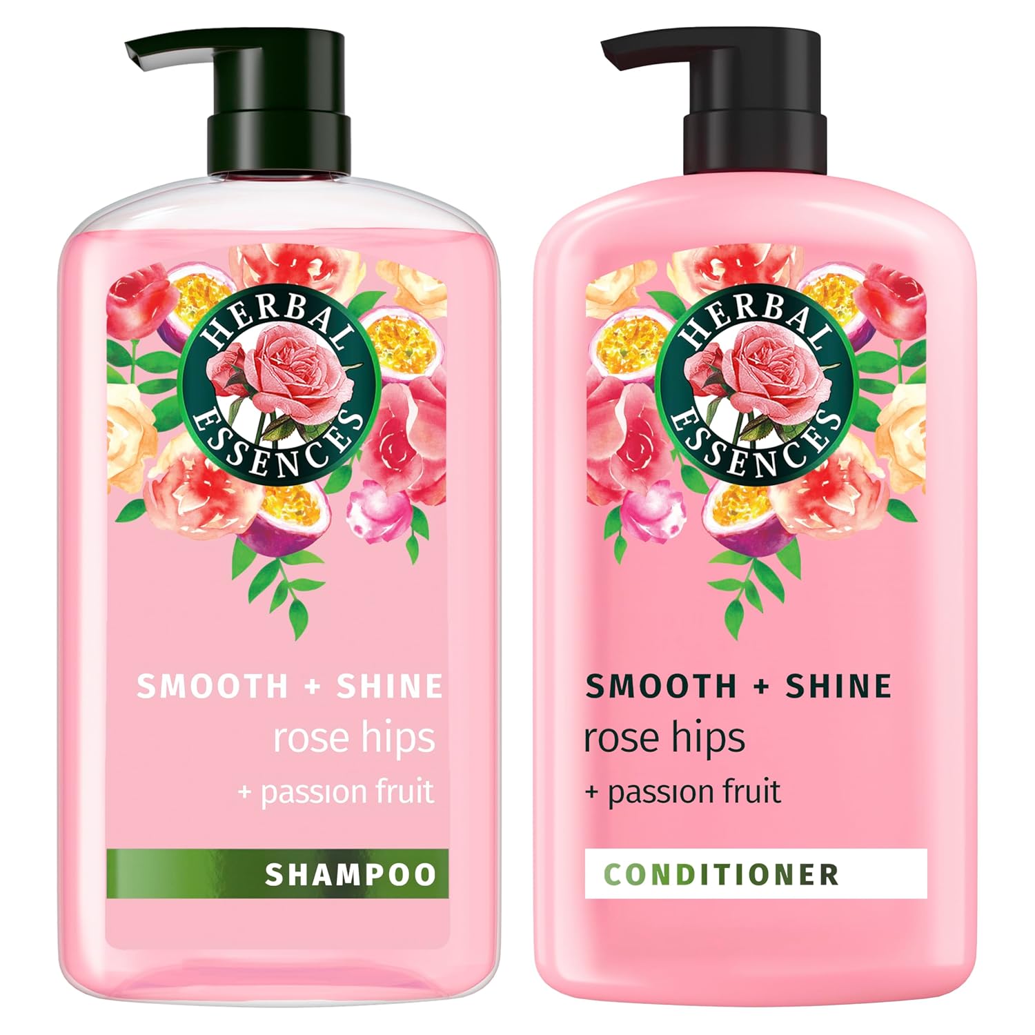 Herbal Essences Rose Hips + Passionfruit Shampoo & Conditioner, 29.2 fl oz Each