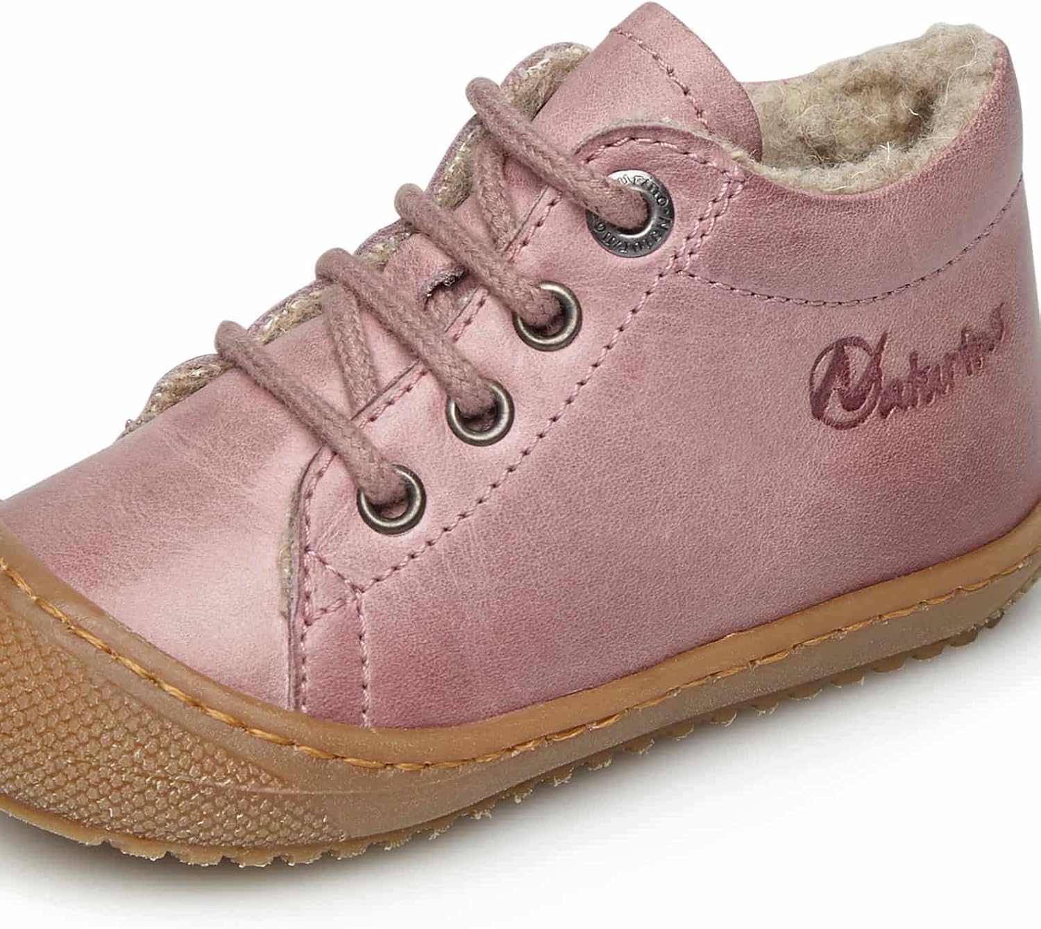 Thumbnail 4 de Naturino Lauflernschuhe mit Wollfutter aus Leder – mit Schnürsenkeln