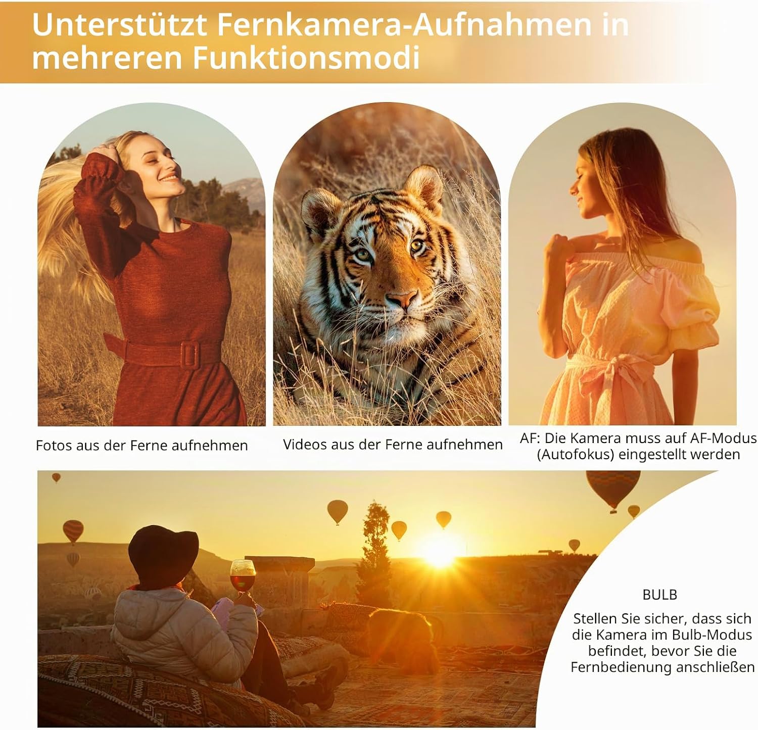 Detalle 2 de Kompatibles Fujifilm Mini-Stativ mit aufladbarer Fernbedienung und Focus/Zoom für Vlogging