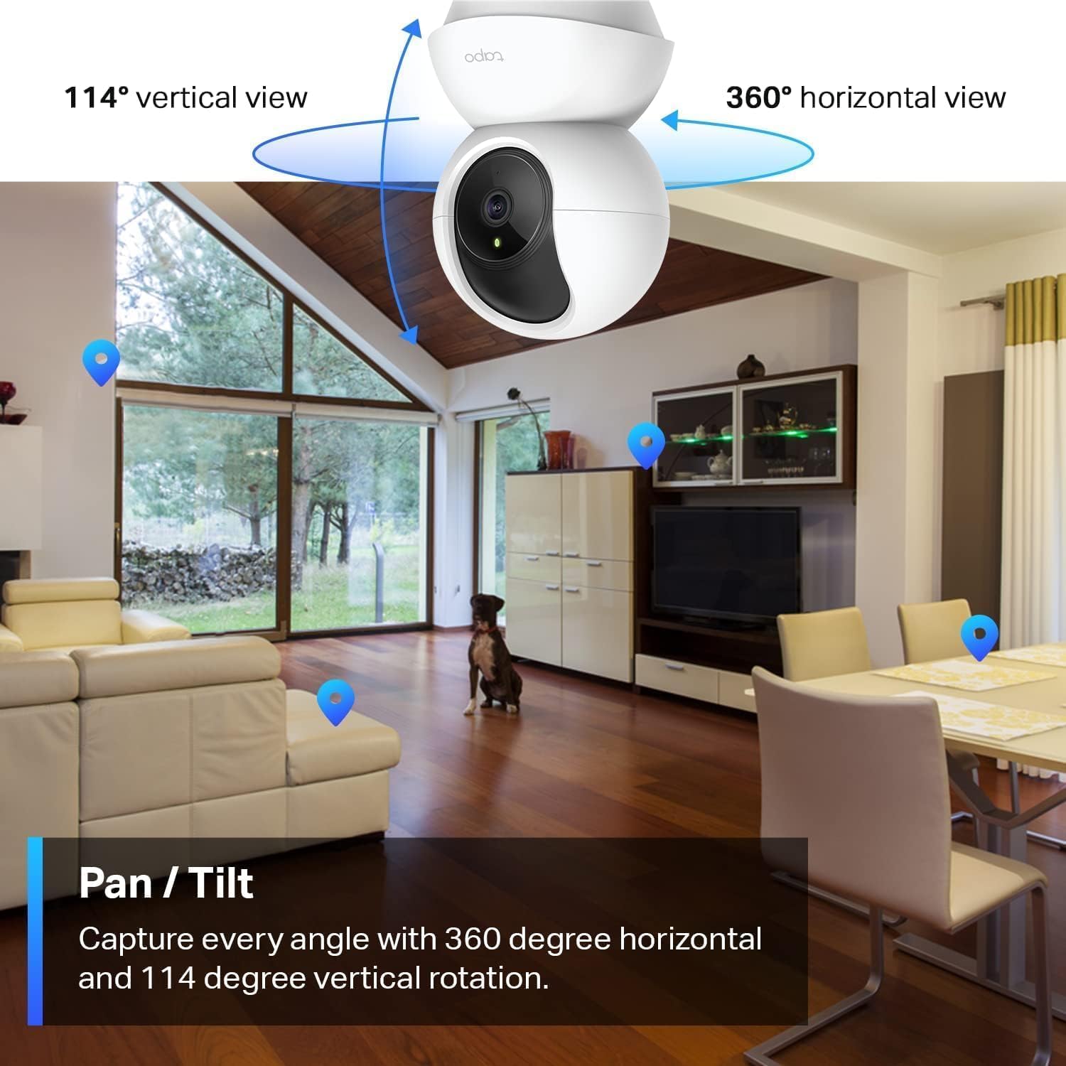 Thumbnail 3 de Tapo Pan/Tilt Indoor Camera C210P2