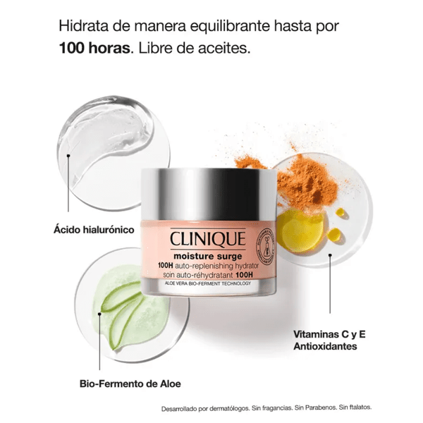 Thumbnail 1 de Clinique Moisture Surge Autorrestaurador 100 Horas 125 ml
