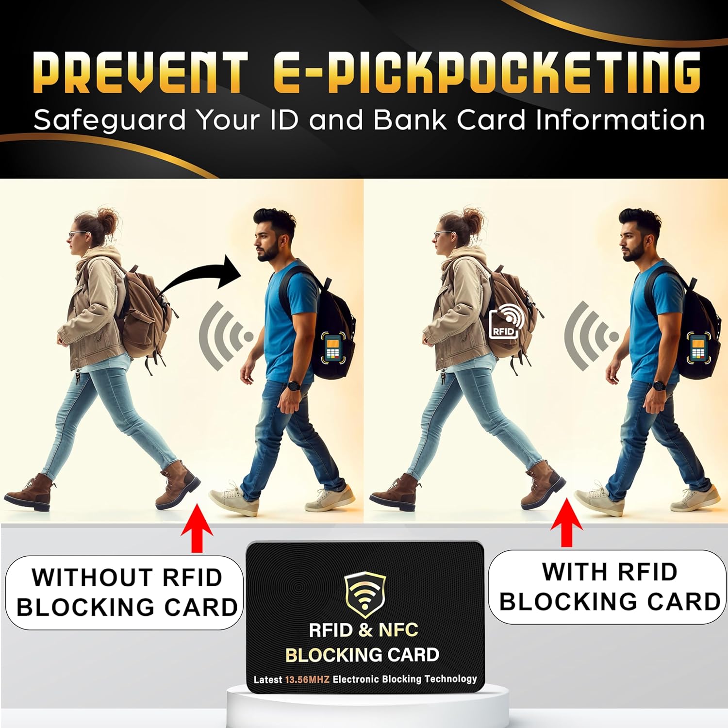 Detalle de SaiTech IT RFID Blocking Card 5-pack 🛡
