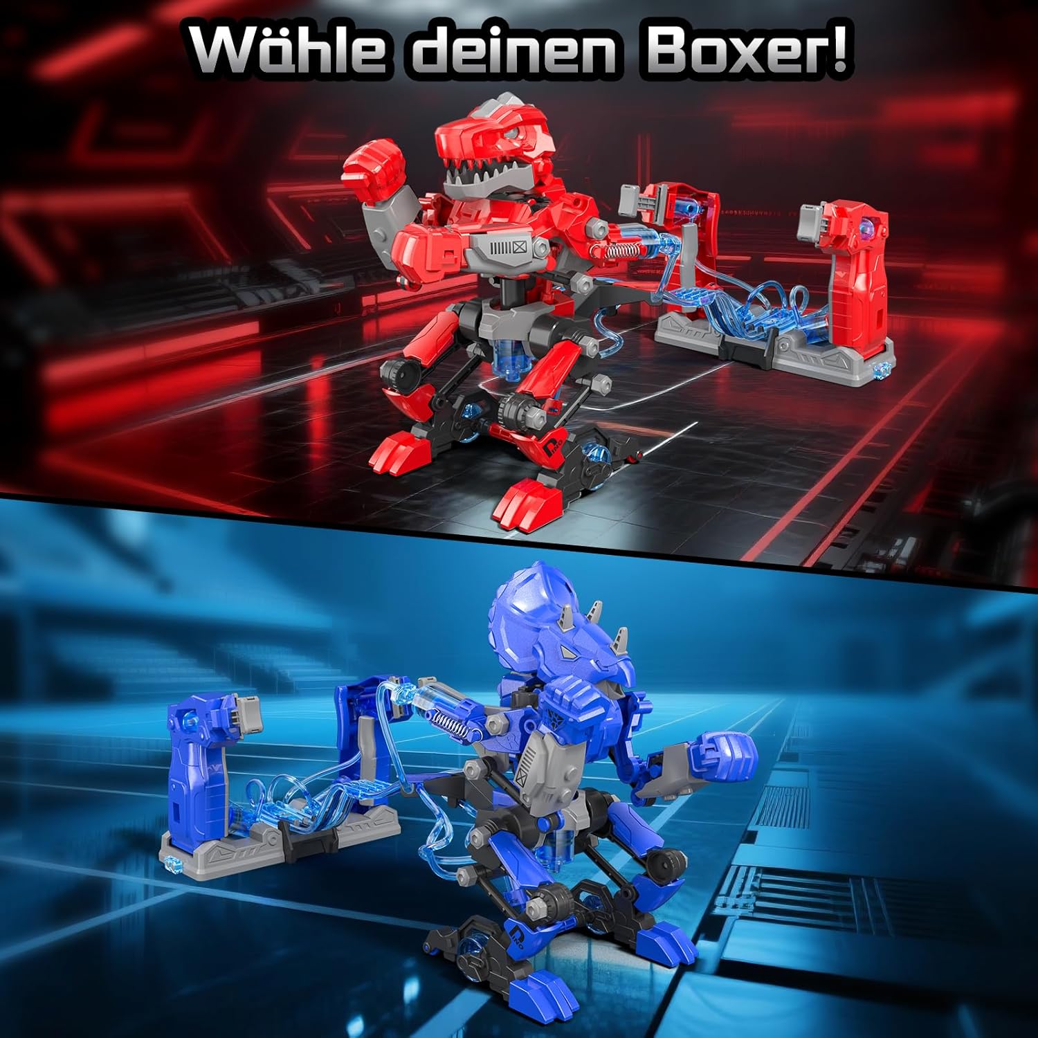 Detalle 2 de STEM Boxing Robot Toys: Build Two Hydraulic Boxing Robots (Science kit for kids aged 8–14)