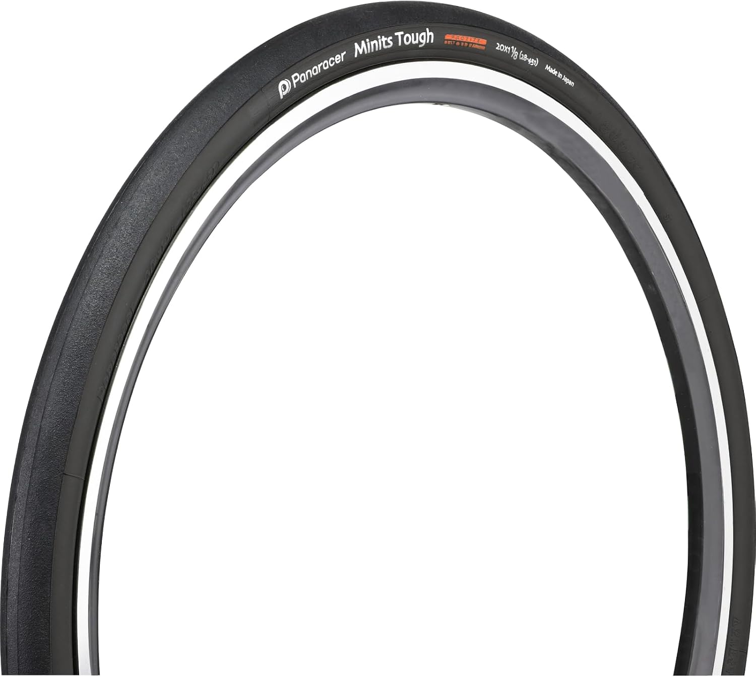 Detalle de パナレーサー MINITS TOUGH クリンチャータイヤ 20×1 1/8(28-451)耐パンク補強