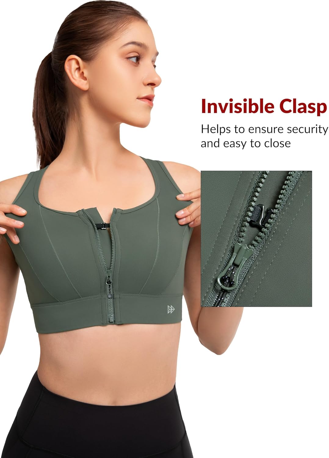 Thumbnail 4 de Yvette Front Closure Sports Bra High Support