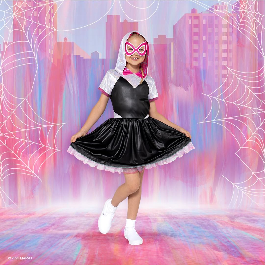 Detalle 1 de MARVEL Ghost Spider Youth Dress 🎭
