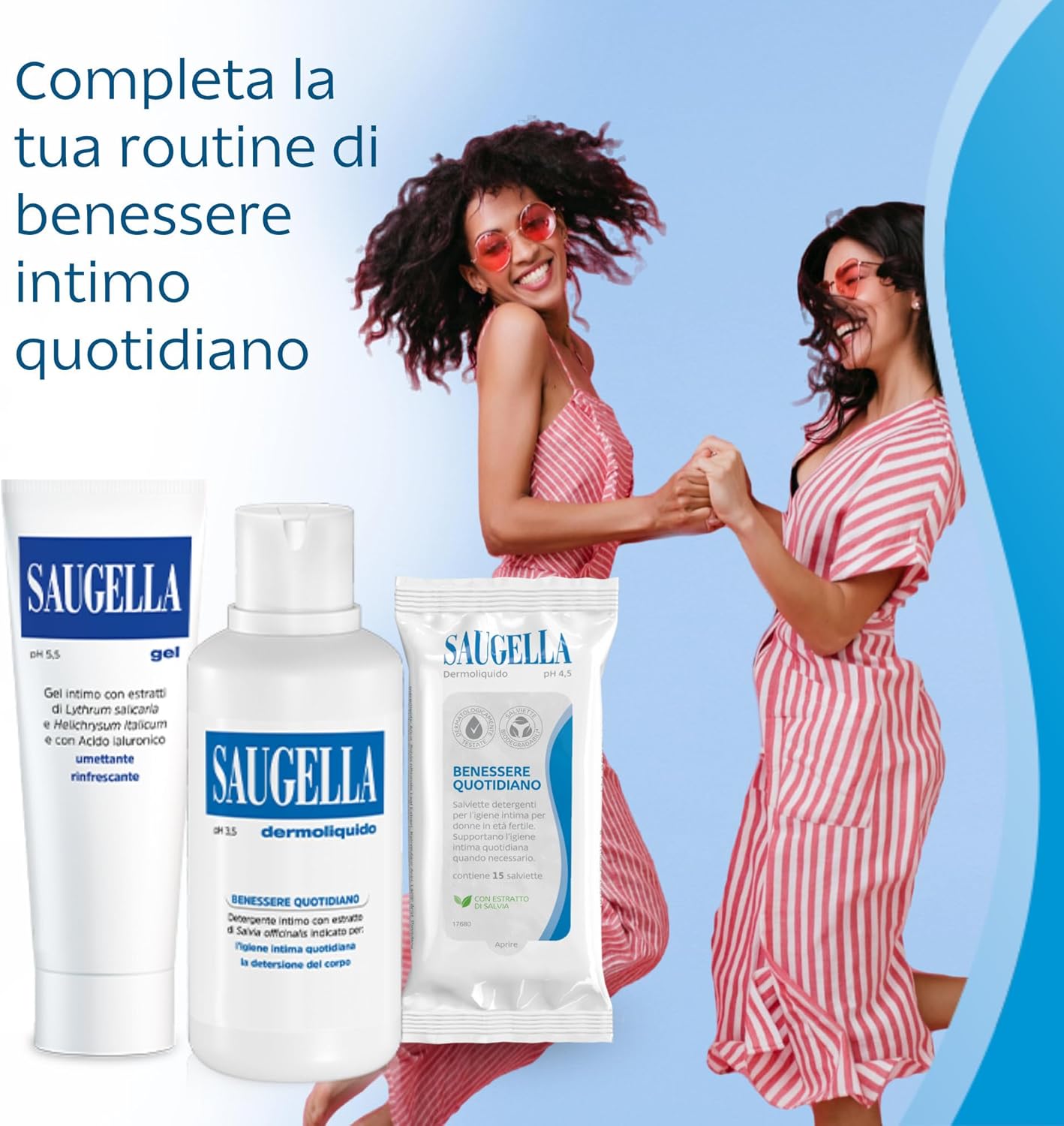 Thumbnail 6 de Saugella Dermoliquido Detergente Intimo 2x750 ml