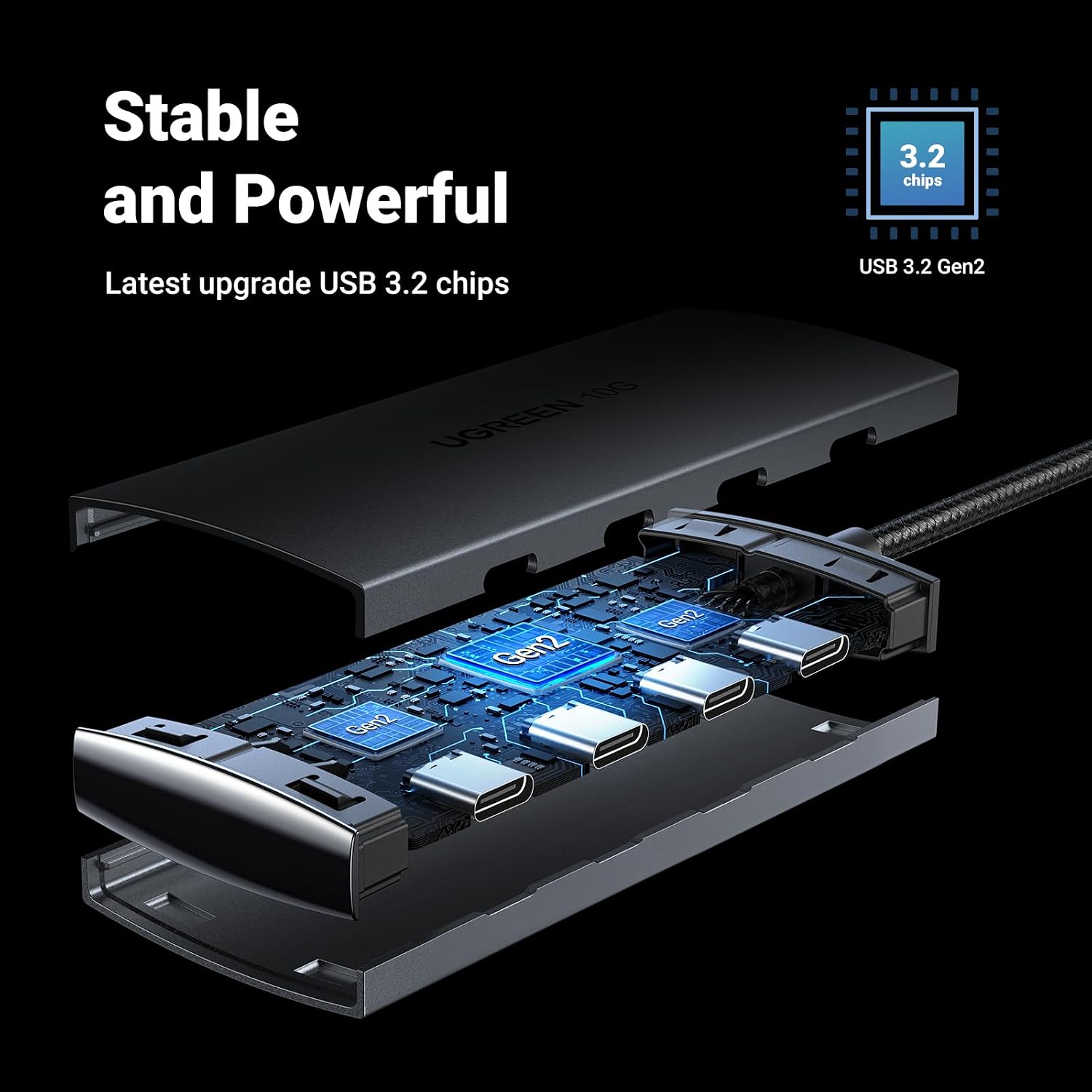 Thumbnail 6 de UGREEN USB C Hub 10Gbps 4 Ports