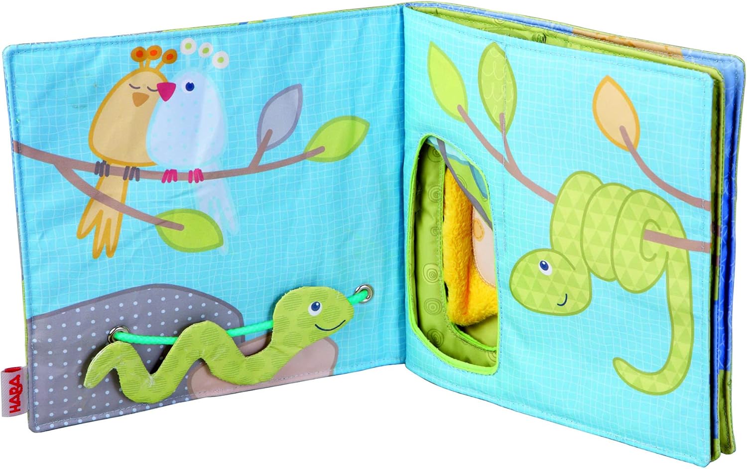 Thumbnail 1 de HABA Stoffbuch Elefant Egon (300146) – weiches Knister- und Fühlbuch ab 6 Monaten