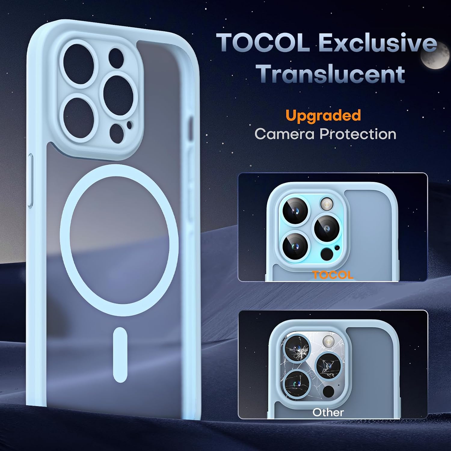 Thumbnail 5 de TOCOL iPhone 13 Pro Max Case 6.7 inch