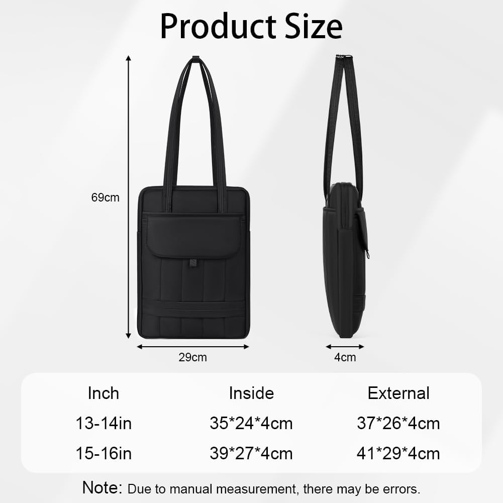 Detalle 2 de Adiwo Pochette ordinateur portable 15-16 pouces : housse de travail quotidienne