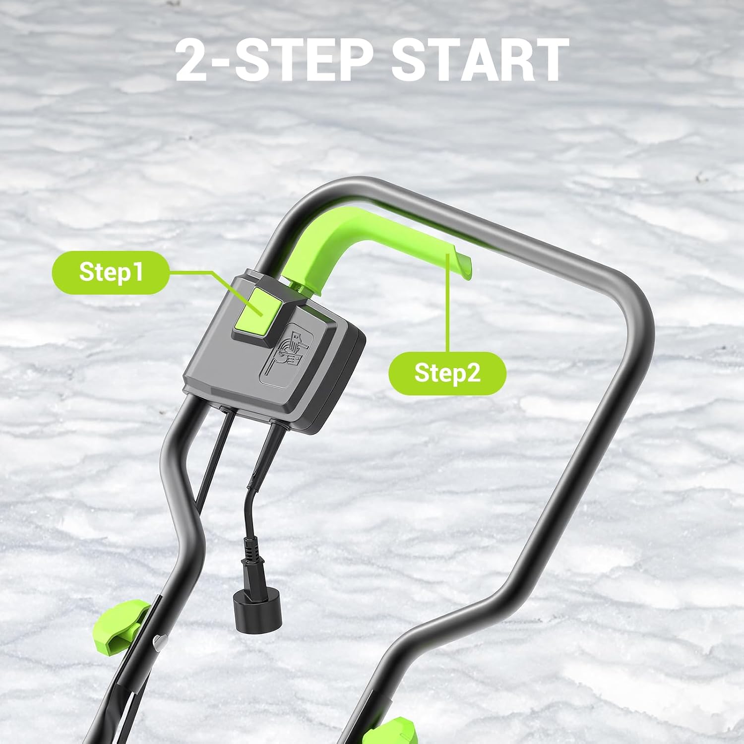 Detalle de STEELITE Electric Snow Shovel 17-Inch